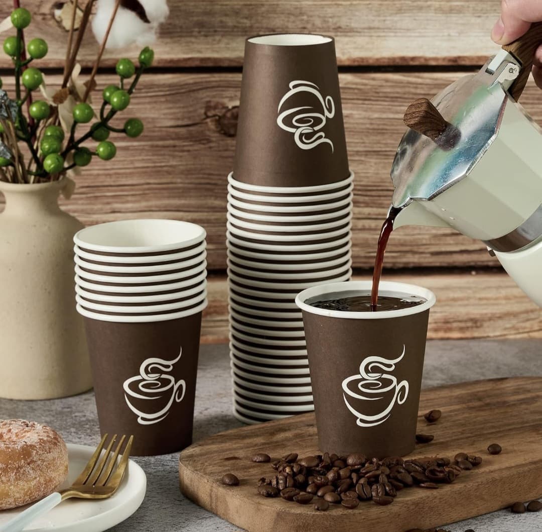 400 Pack , 8oz Disposable Paper Cups